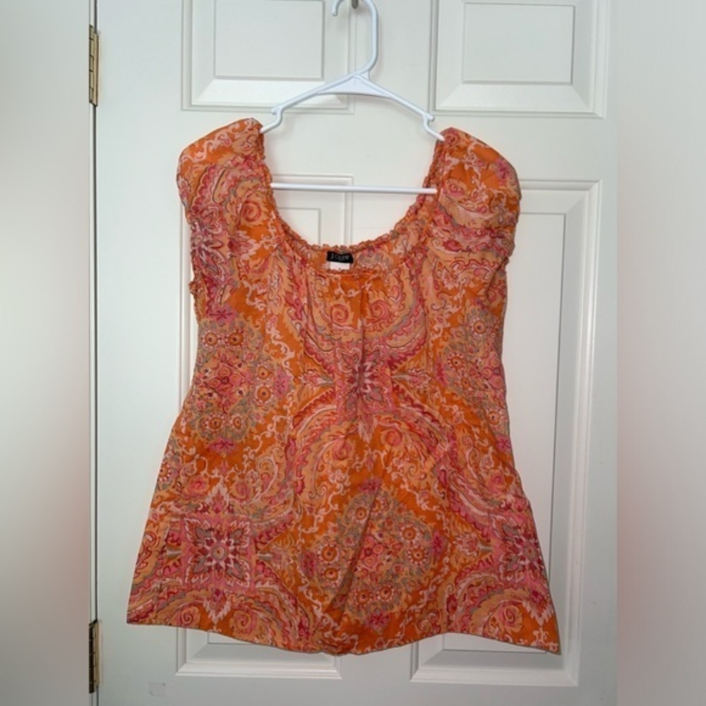 J. Crew Women’s short sleeve top, Medium